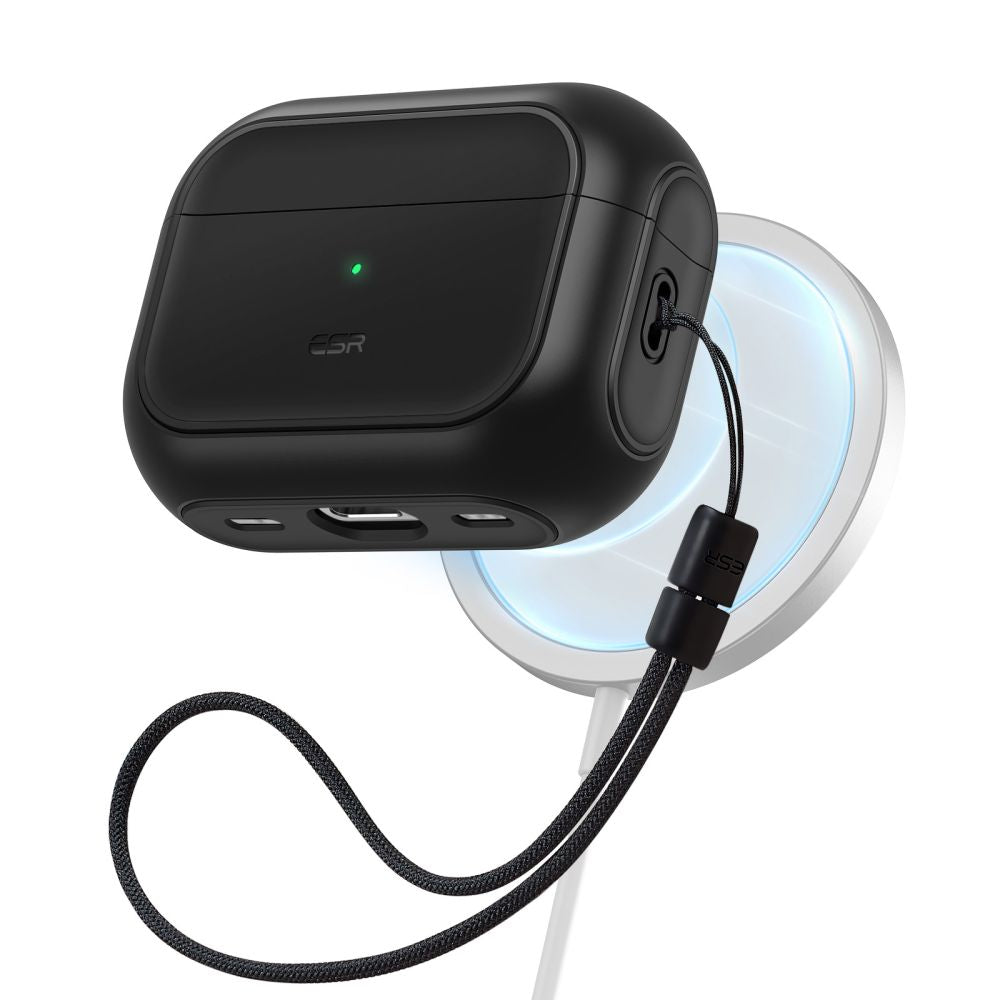 ESR Orbit HaloLock MagSafe dėklas AirPods Pro – juodas -- AirPods Pro 1