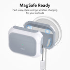 ESR Orbit HaloLock MagSafe dėklas AirPods Pro 1/2 – baltas -- AirPods Pro 1