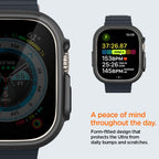 Spigen Thin Fit dėklas Apple Watch Ultra (49mm) - Juodas -- Apple Watch Ultra