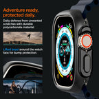 Spigen Thin Fit dėklas Apple Watch Ultra (49mm) - Juodas -- Apple Watch Ultra