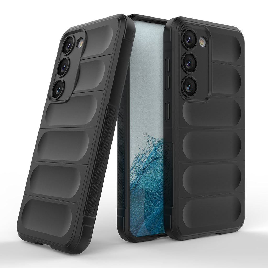 Hurtel Magic Shield dėklas Samsung Galaxy S23+ – juodas