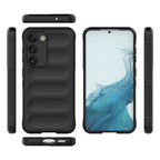 Hurtel Magic Shield dėklas Samsung Galaxy S23+ – juodas
