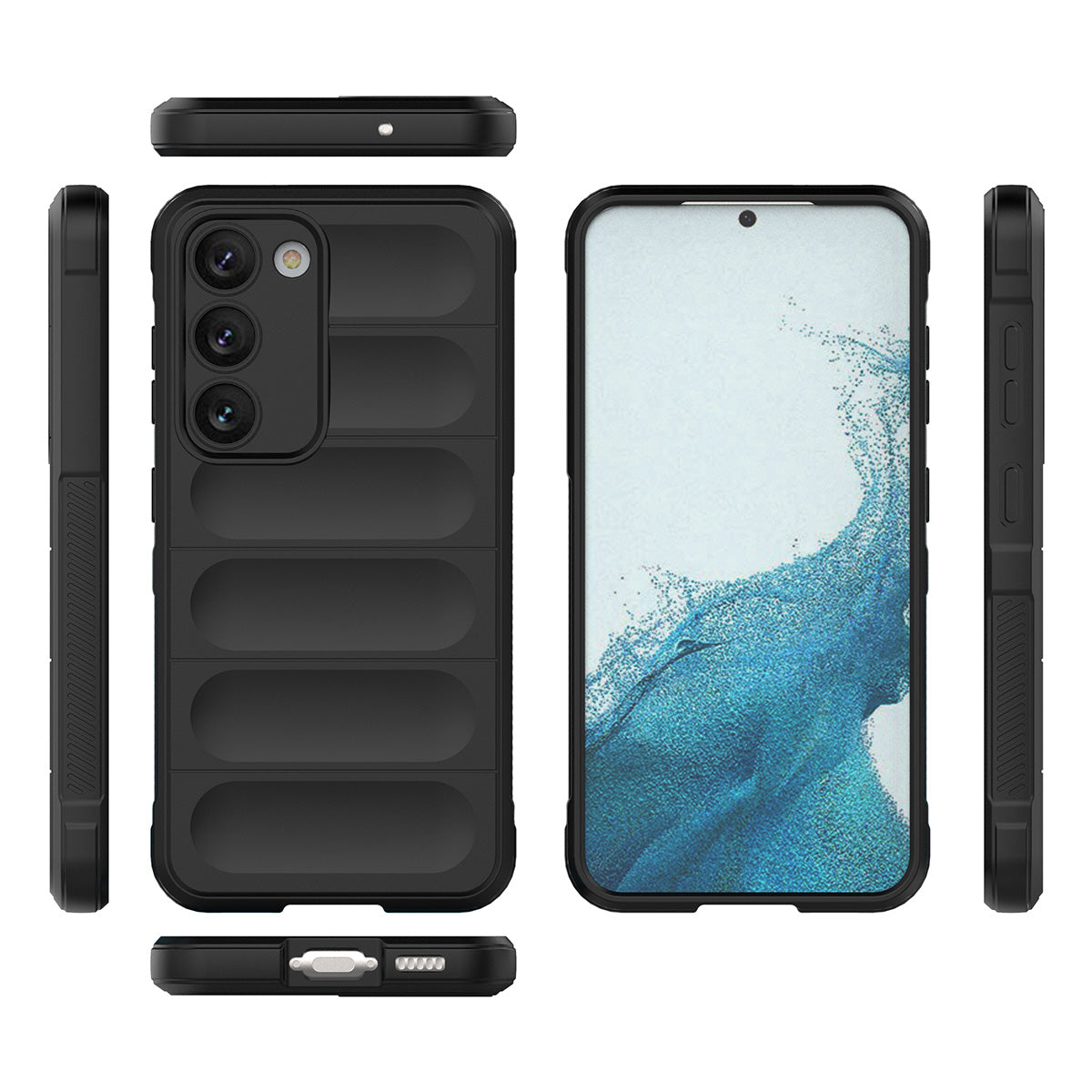 Hurtel Magic Shield dėklas Samsung Galaxy S23+ – juodas