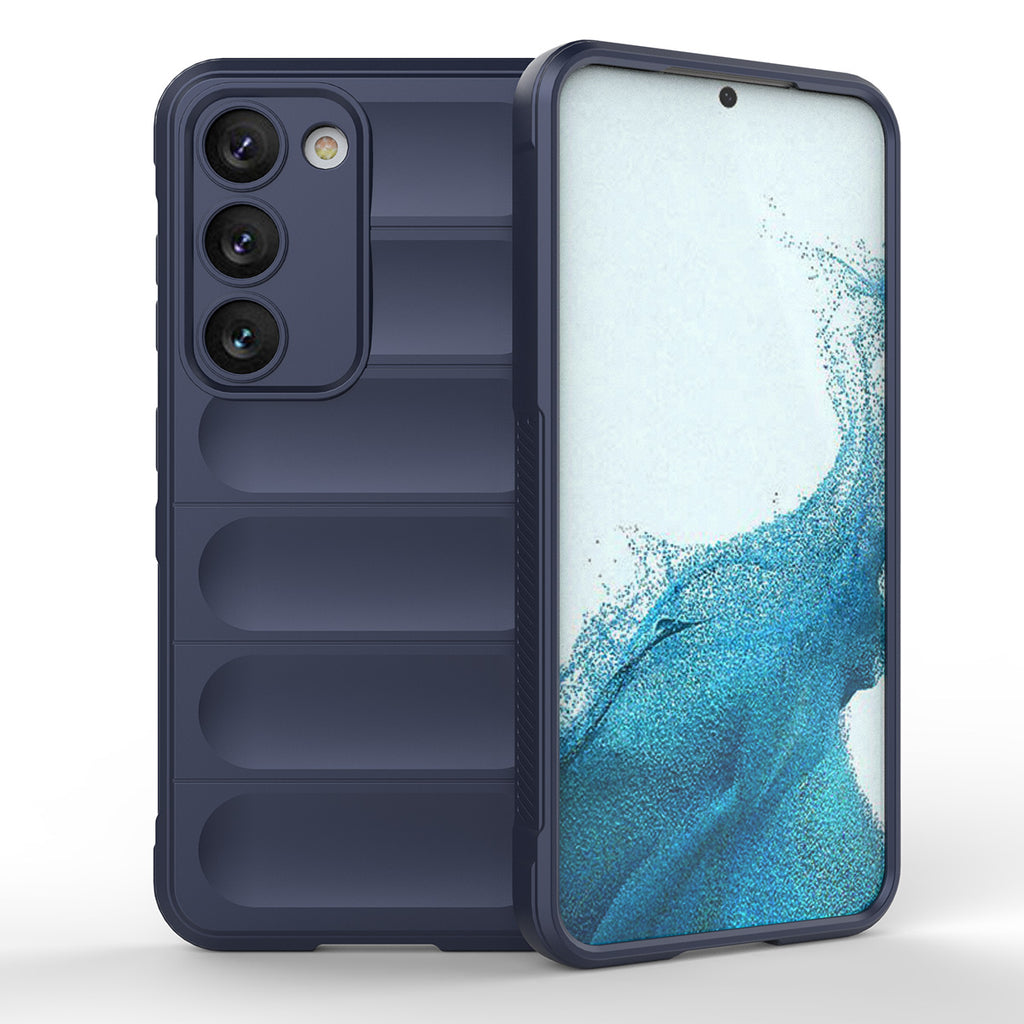 Šarvuotas TPU dėklas Samsung Galaxy S23+ – mėlynas