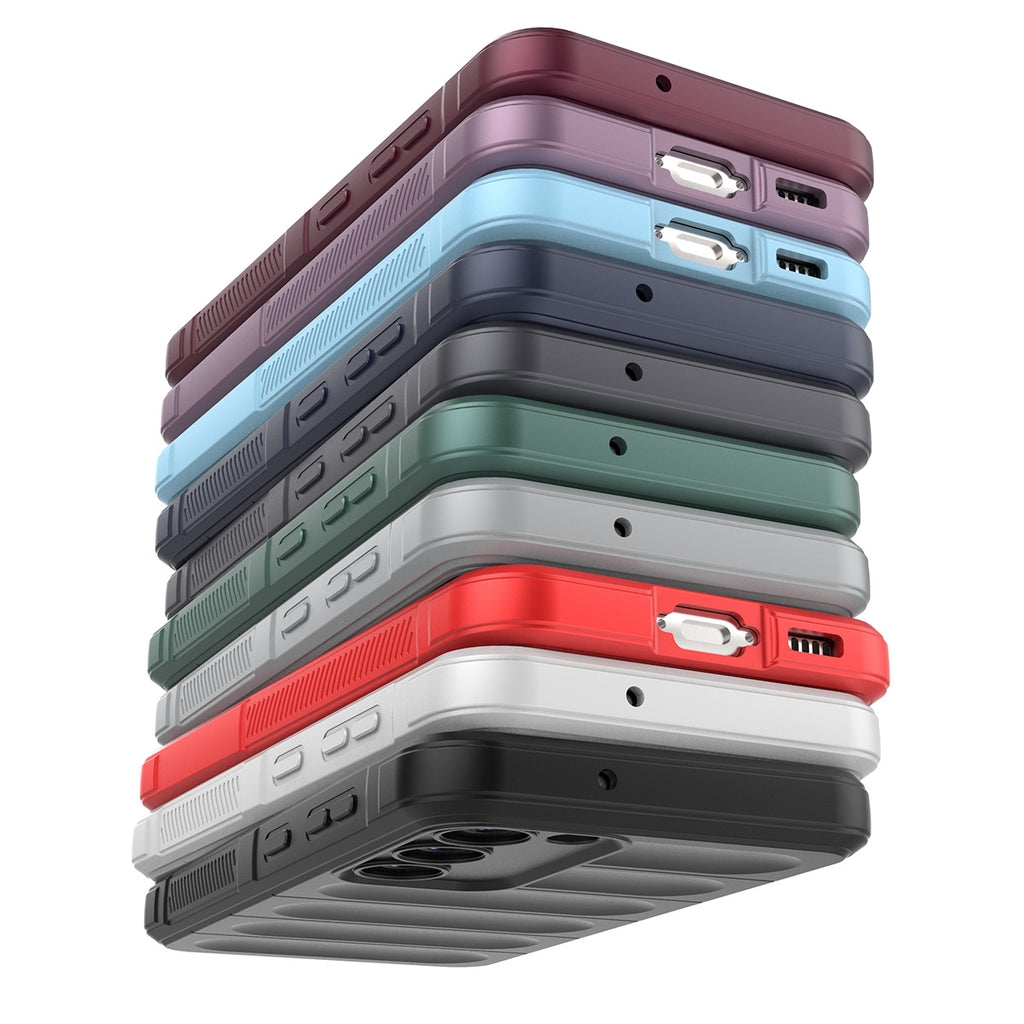 Šarvuotas TPU dėklas Samsung Galaxy S23+ – mėlynas