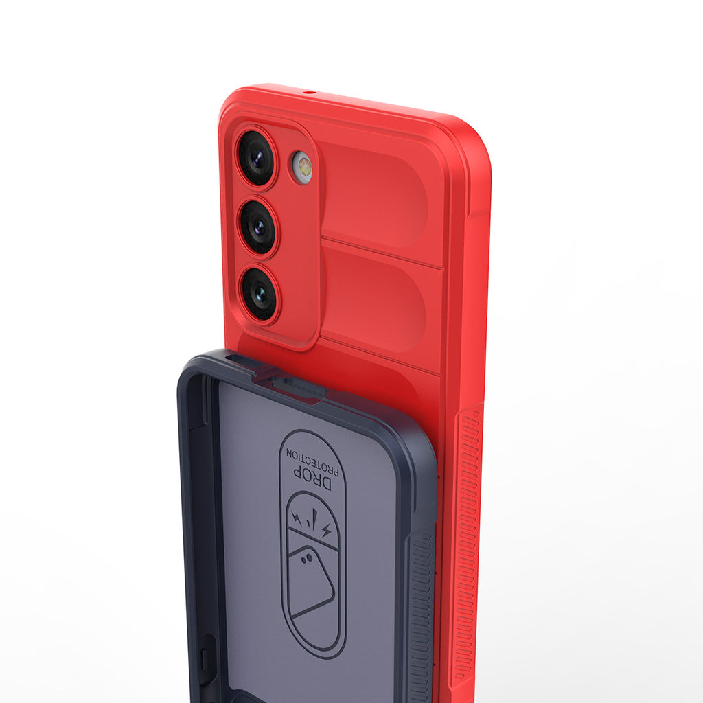Šarvuotas TPU dėklas Samsung Galaxy S23+ – mėlynas