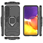 Ring Armor dėklas Samsung Galaxy S23 – juodas, su žiedu