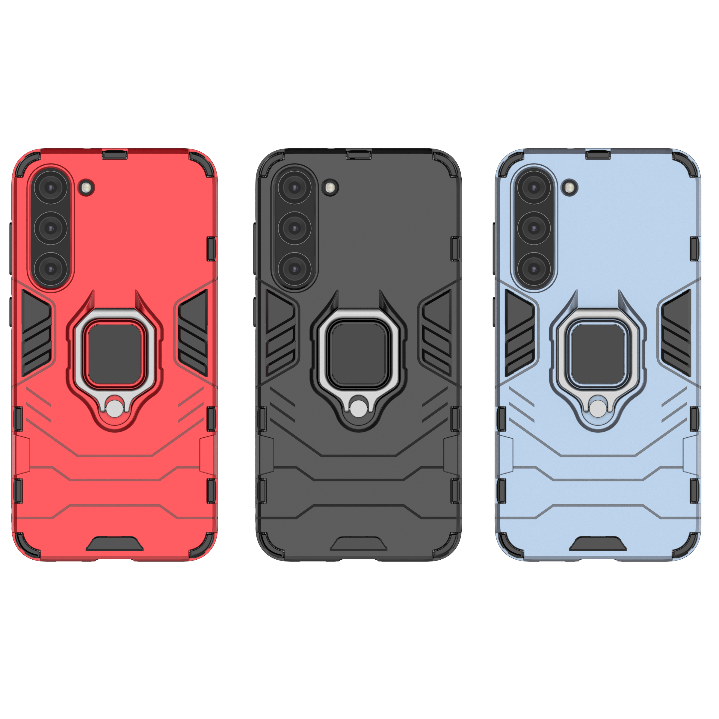 Ring Armor dėklas Samsung Galaxy S23+ – juodas