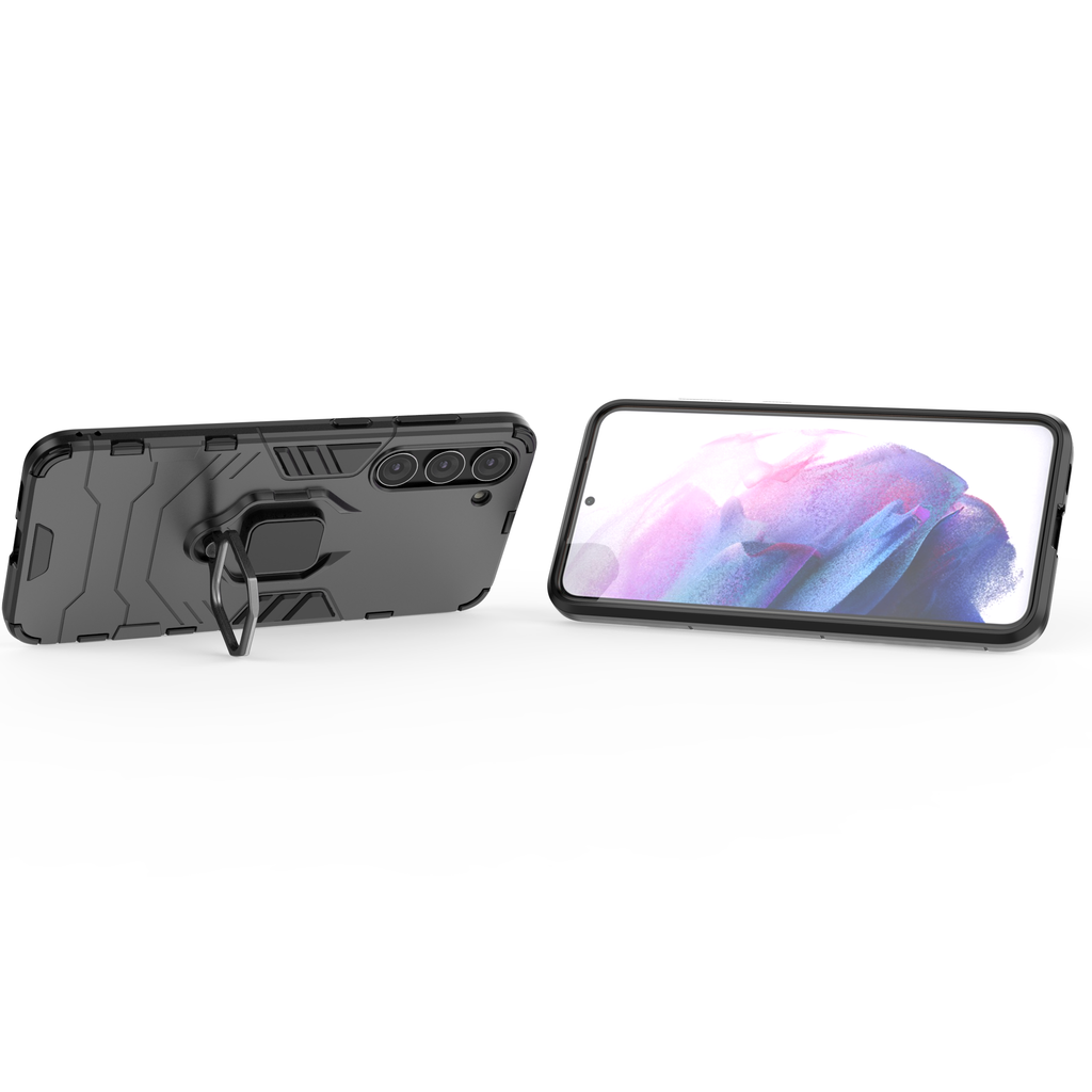 Ring Armor dėklas Samsung Galaxy S23+ – juodas