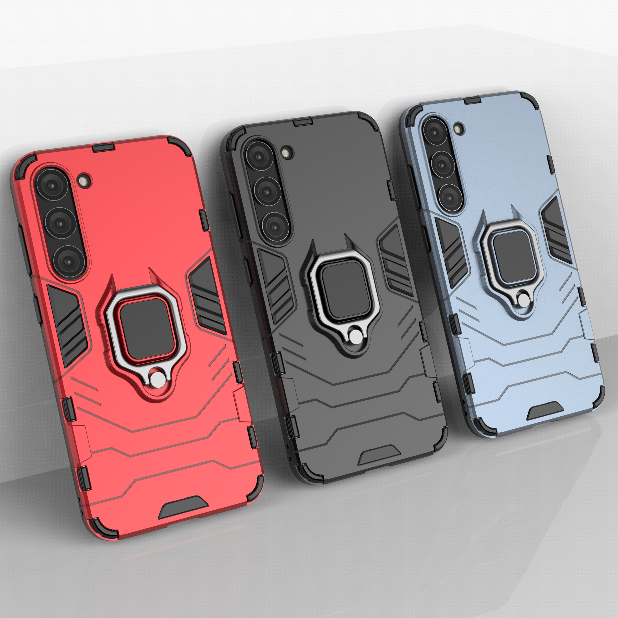 Ring Armor dėklas Samsung Galaxy S23+ – juodas