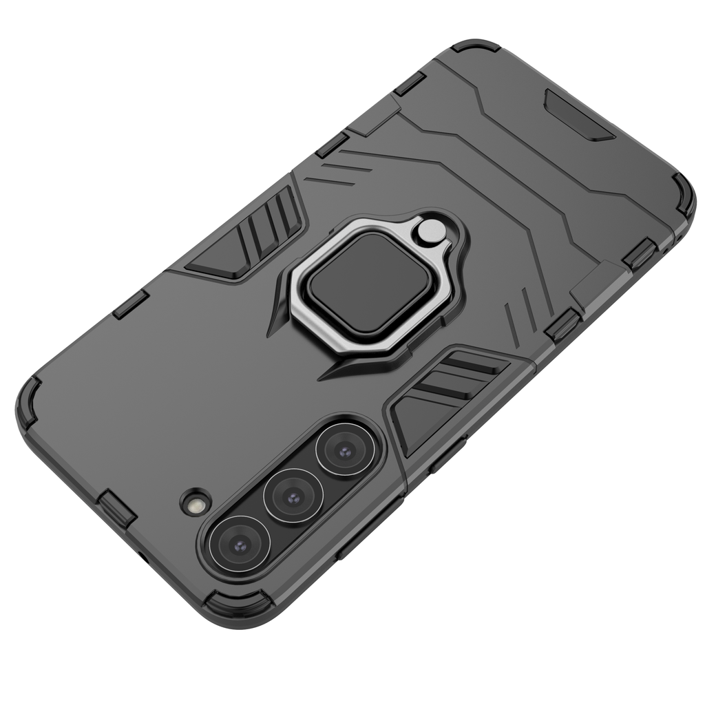 Ring Armor dėklas Samsung Galaxy S23+ – juodas