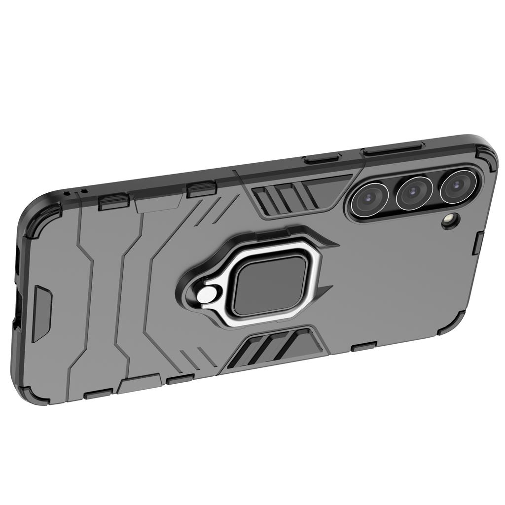 Ring Armor dėklas Samsung Galaxy S23+ – juodas