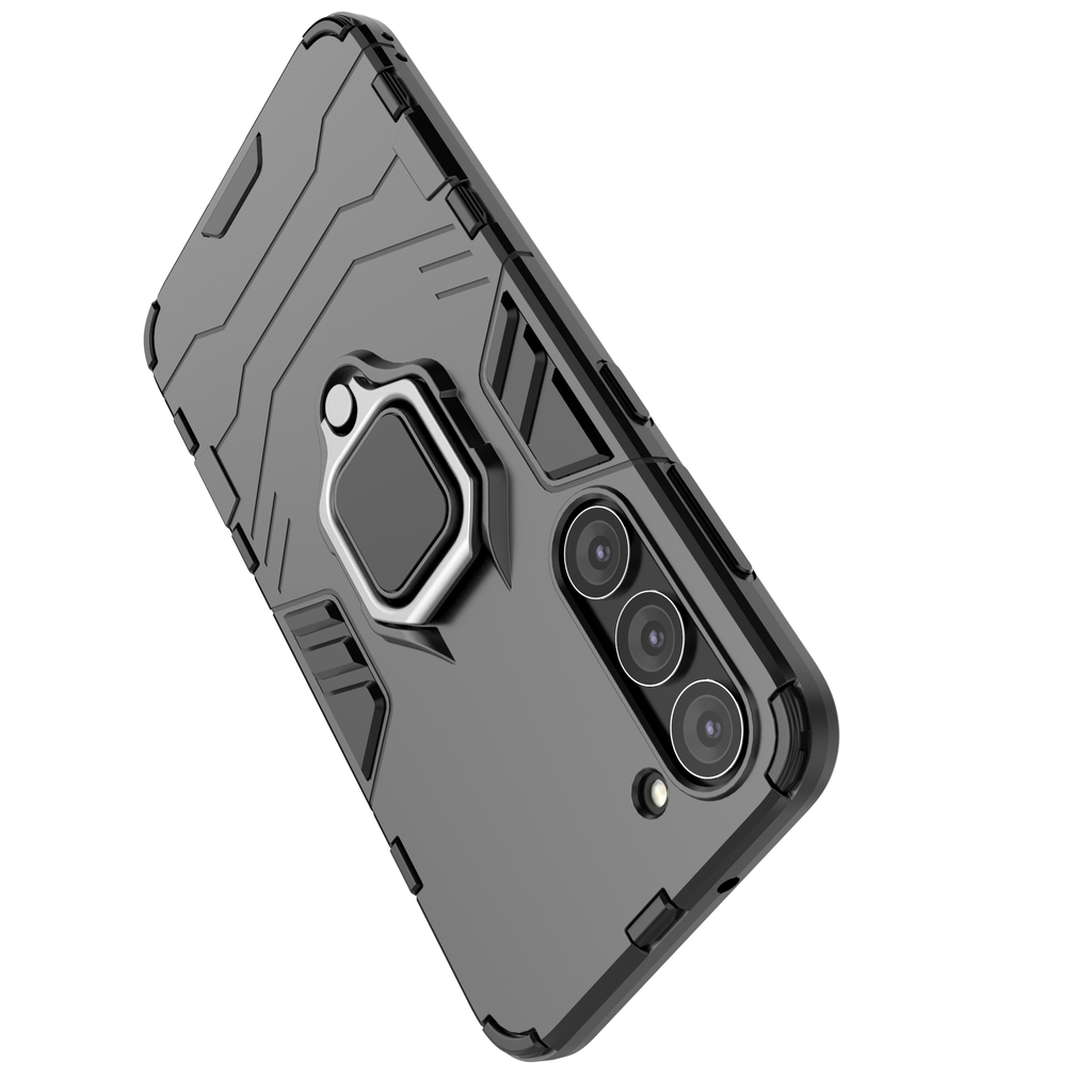 Ring Armor dėklas Samsung Galaxy S23+ – juodas