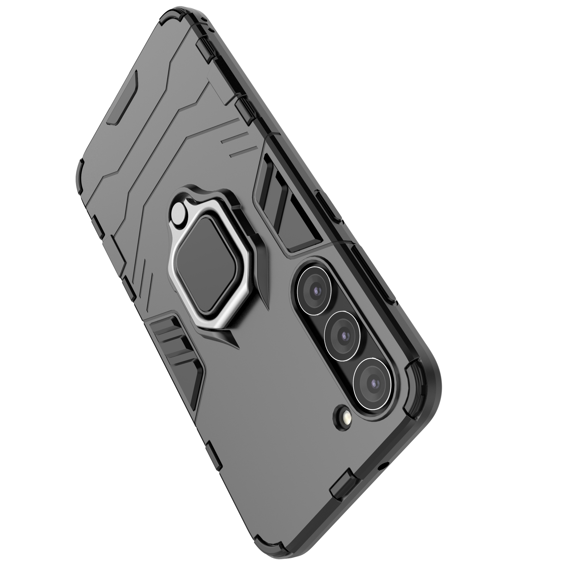 Ring Armor dėklas Samsung Galaxy S23+ – juodas