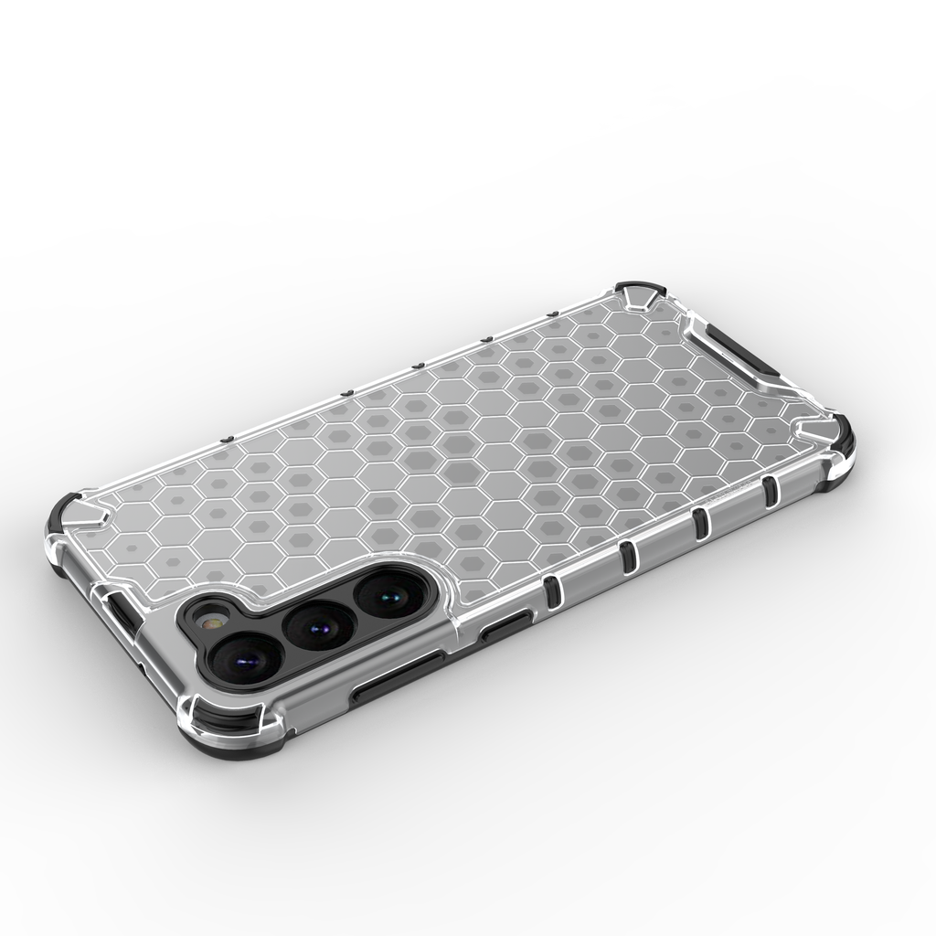 Šarvuotas Honeycomb dėklas Samsung Galaxy S23+ – juodas