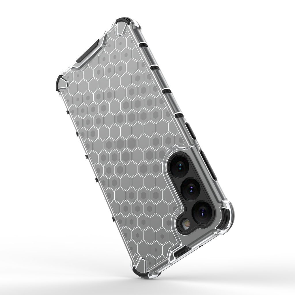 Šarvuotas Honeycomb dėklas Samsung Galaxy S23+ – juodas