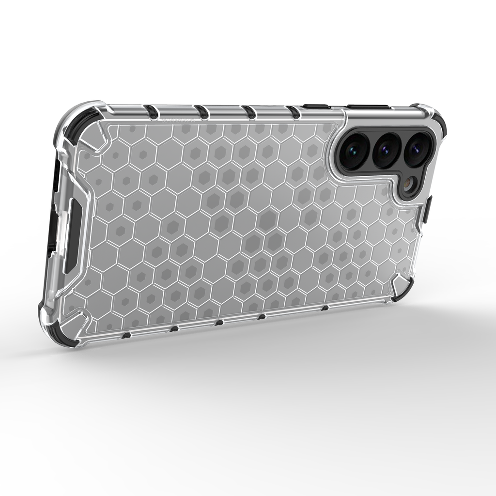 Šarvuotas dėklas Samsung Galaxy S23+ Honeycomb – mėlynas