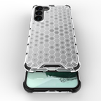 Šarvuotas dėklas Samsung Galaxy S23+ Honeycomb – mėlynas