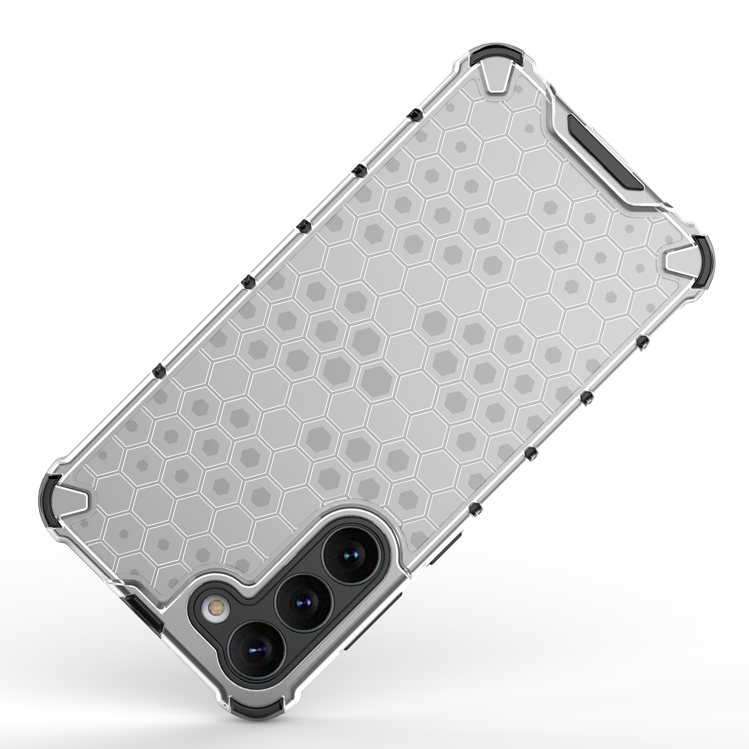 Skaidrus Honeycomb dėklas Samsung Galaxy S23+