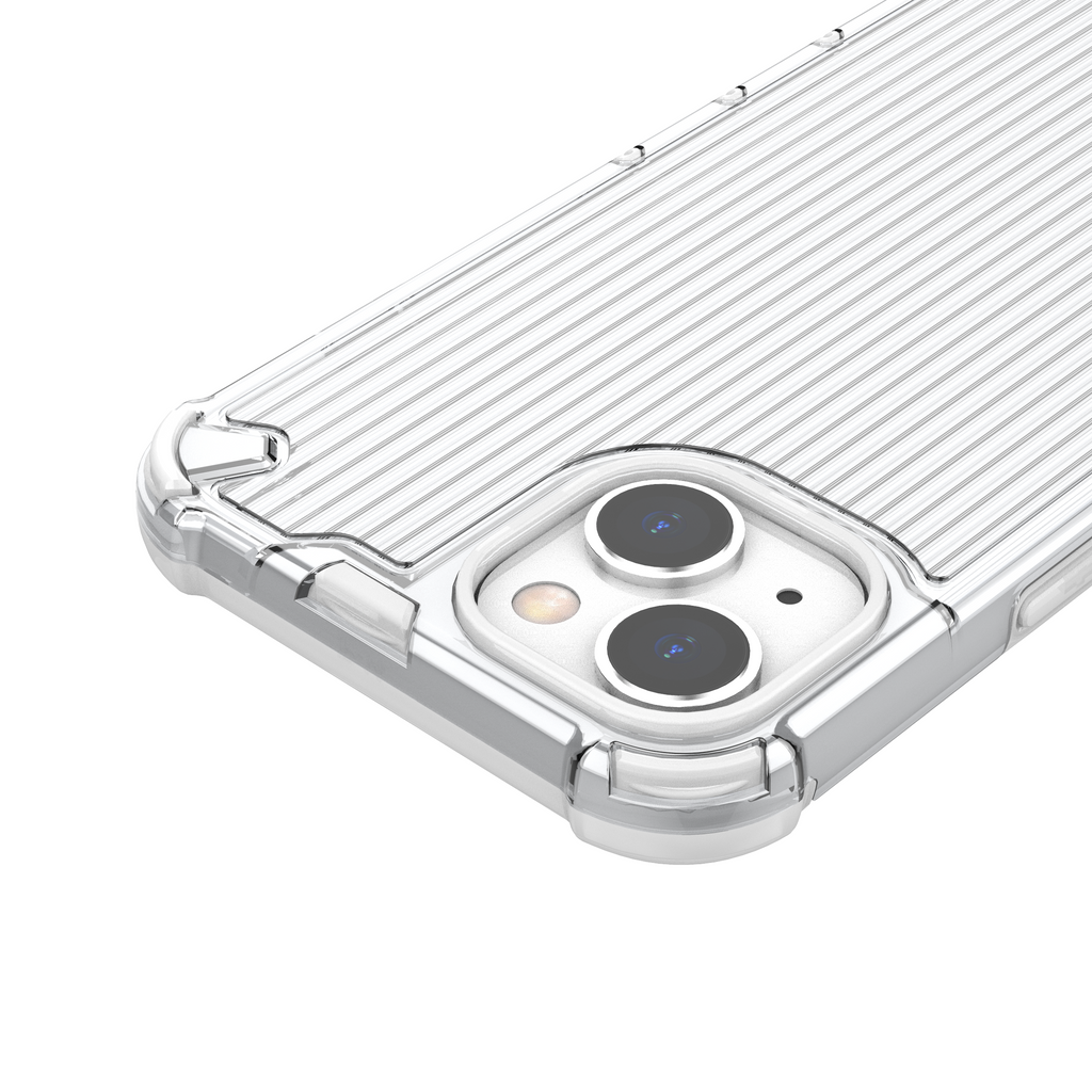 Hurtel Ombre Protect dėklas iPhone 13 – rožinė/mėlyna