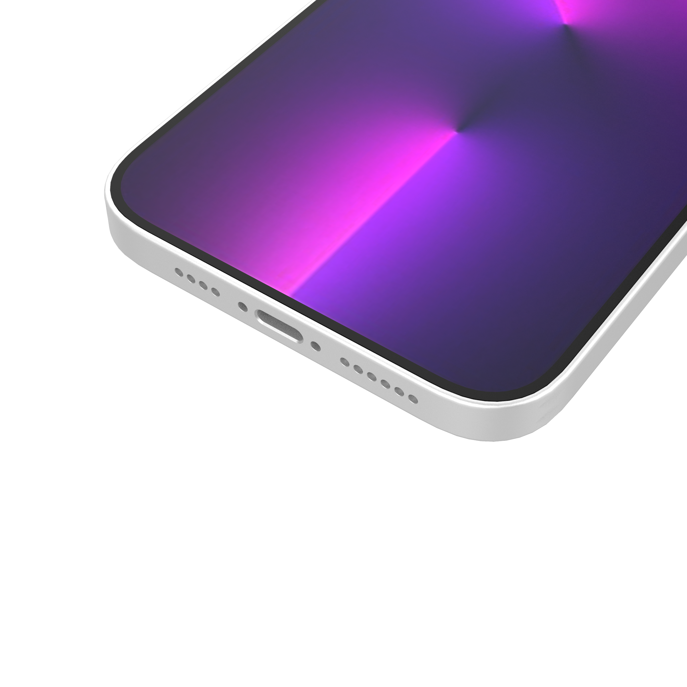 Hurtel Ombre dėklas iPhone 13 Pro Max – rož.-mėl.