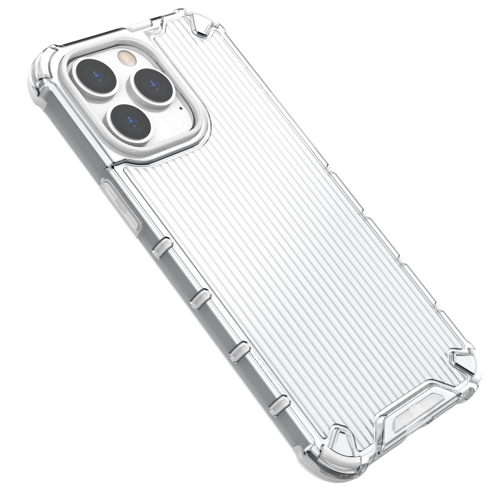 Hurtel Ombre Protect dėklas iPhone 14 Pro – rož./mėlynas