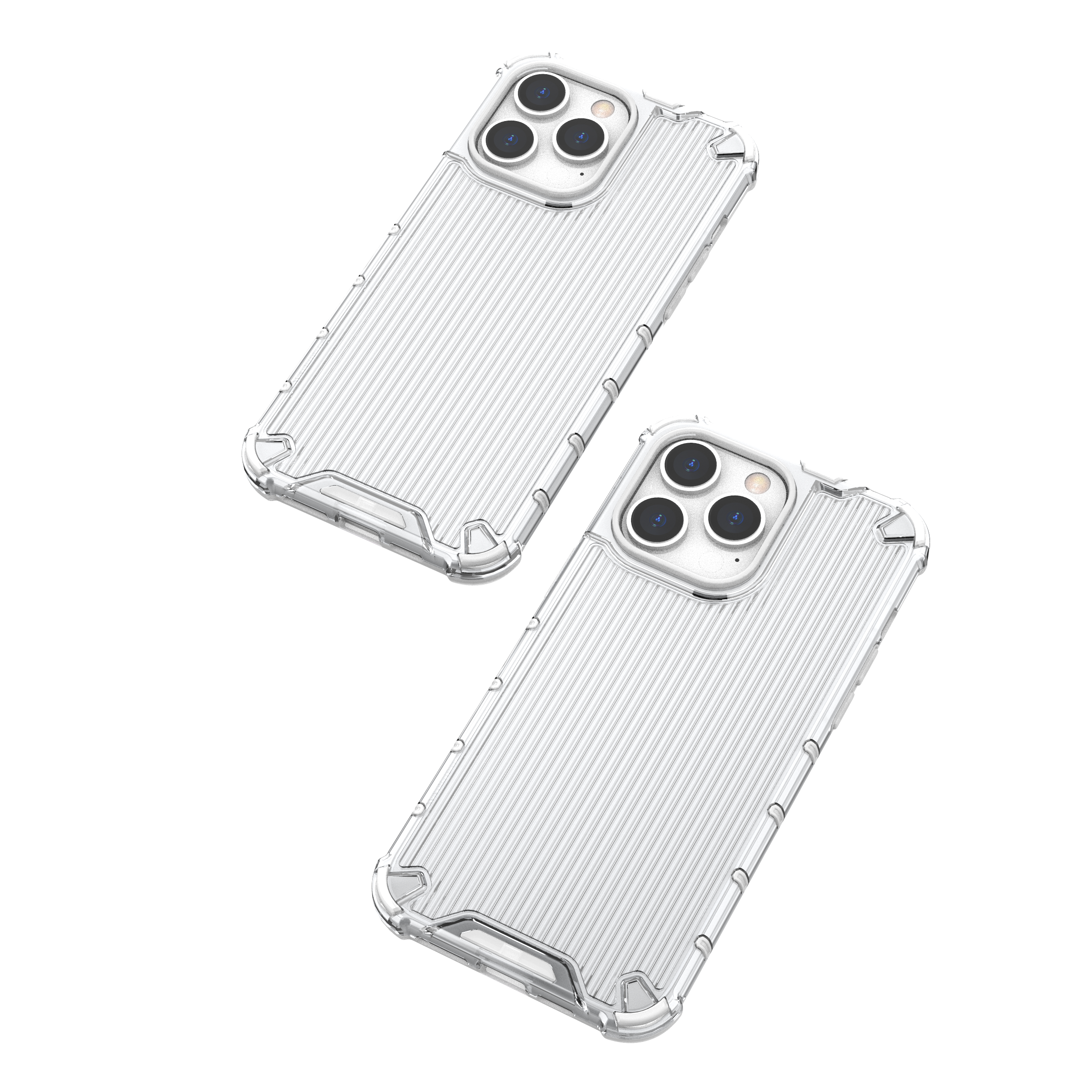 Hurtel Ombre Protect dėklas iPhone 14 Pro – rož./mėlynas