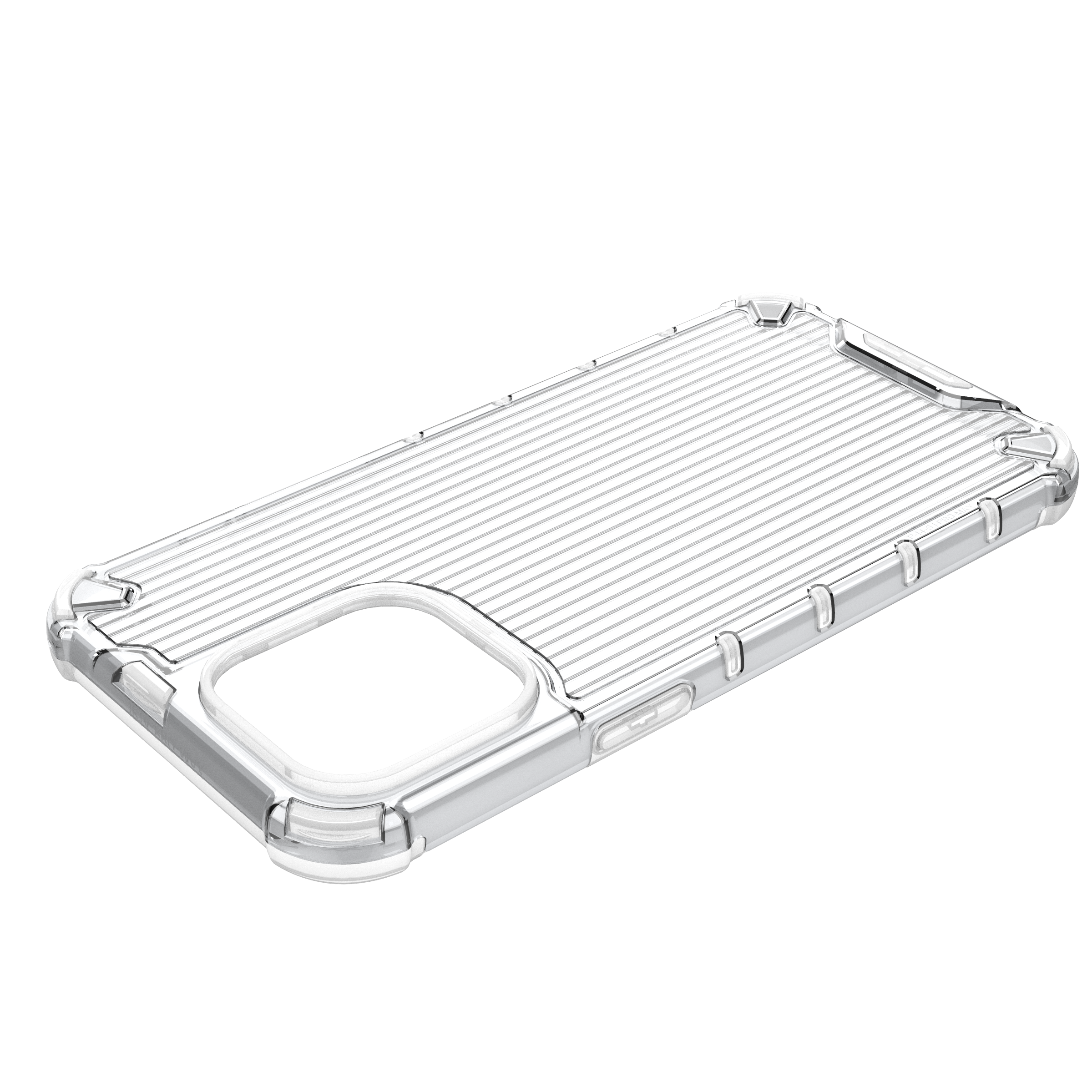 Hurtel Ombre Protect dėklas iPhone 14 Pro Max – rožinė/mėlyna