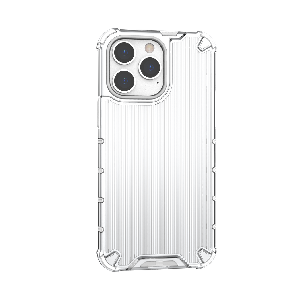 Hurtel Ombre Protect dėklas iPhone 14 Pro Max – rožinė/mėlyna
