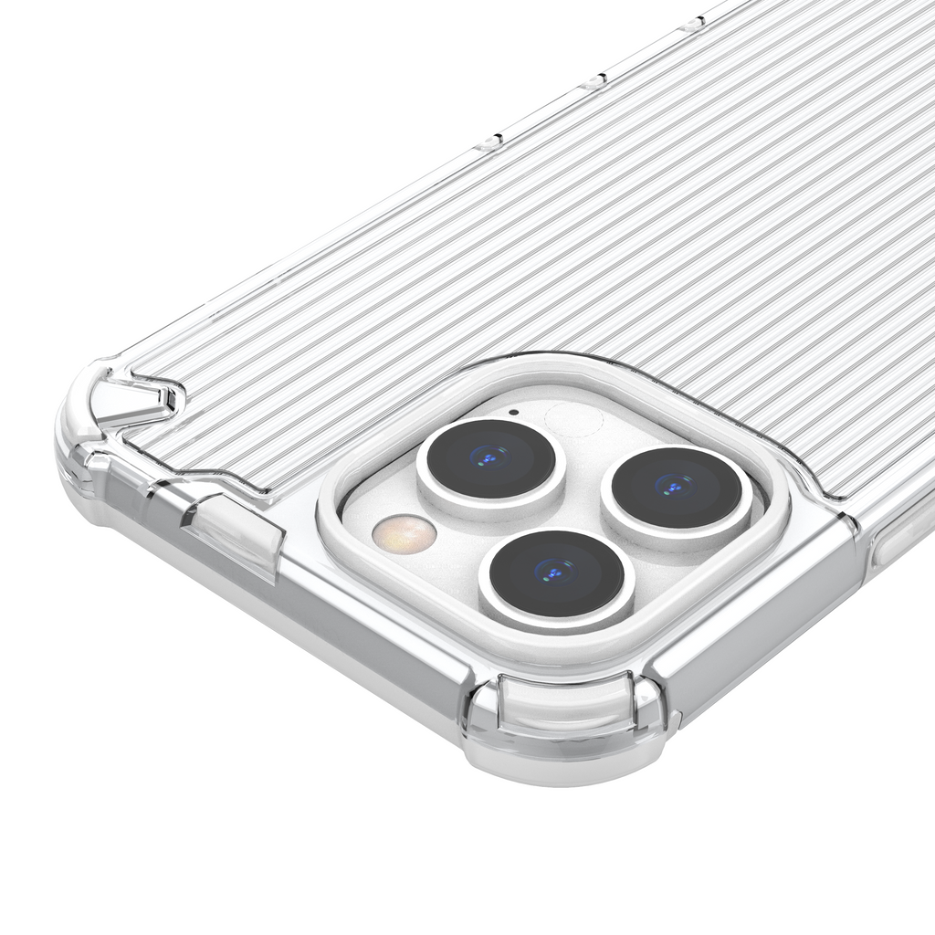 Hurtel Ombre Protect dėklas iPhone 14 Pro Max – rožinė/mėlyna