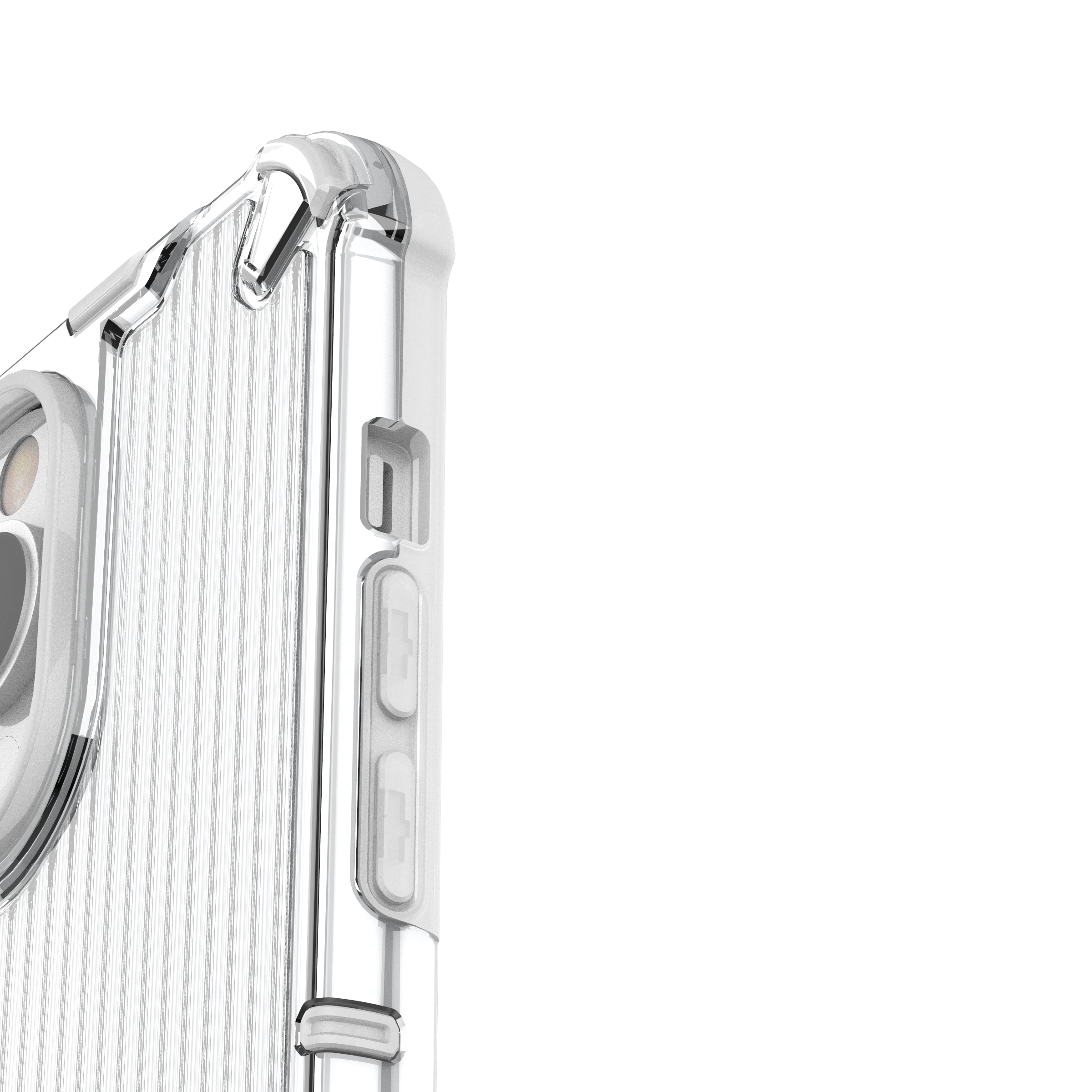 Hurtel Ombre Protect dėklas iPhone 14 Pro Max – rožinė/mėlyna