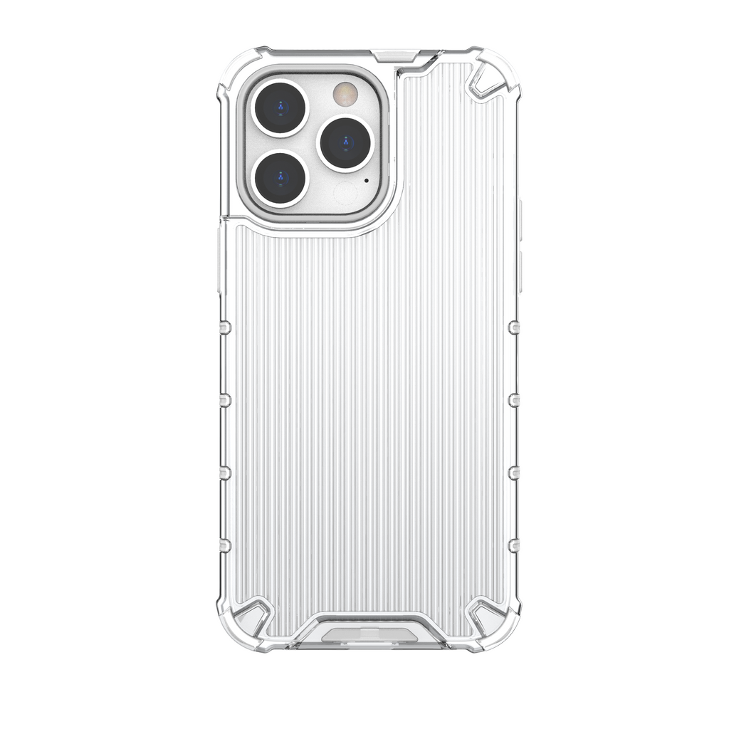 Hurtel Ombre Protect dėklas iPhone 14 Pro Max – rožinė/mėlyna