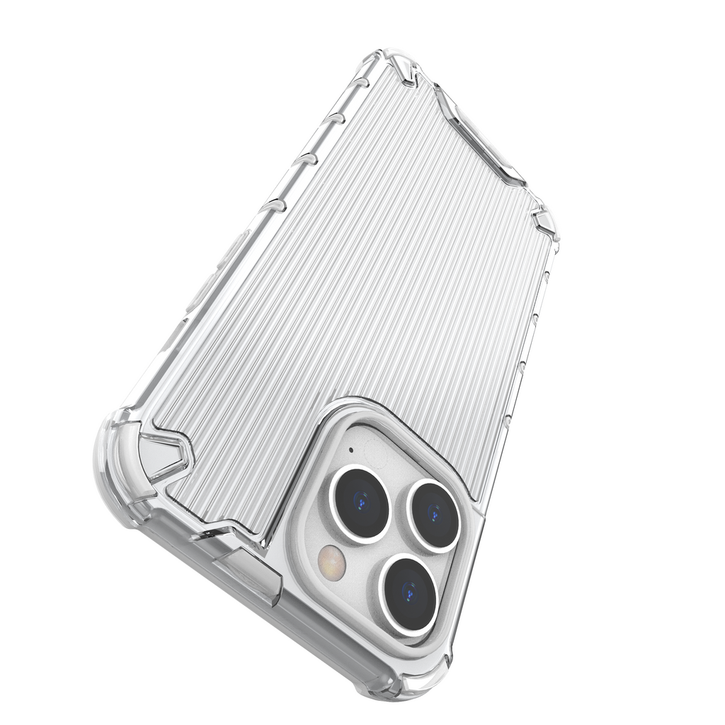 Hurtel Ombre Protect dėklas iPhone 14 Pro Max – rožinė/mėlyna
