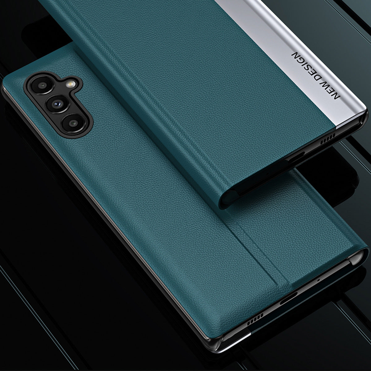 Sleep Case Pro dėklas Samsung Galaxy S23+ – mėlynas