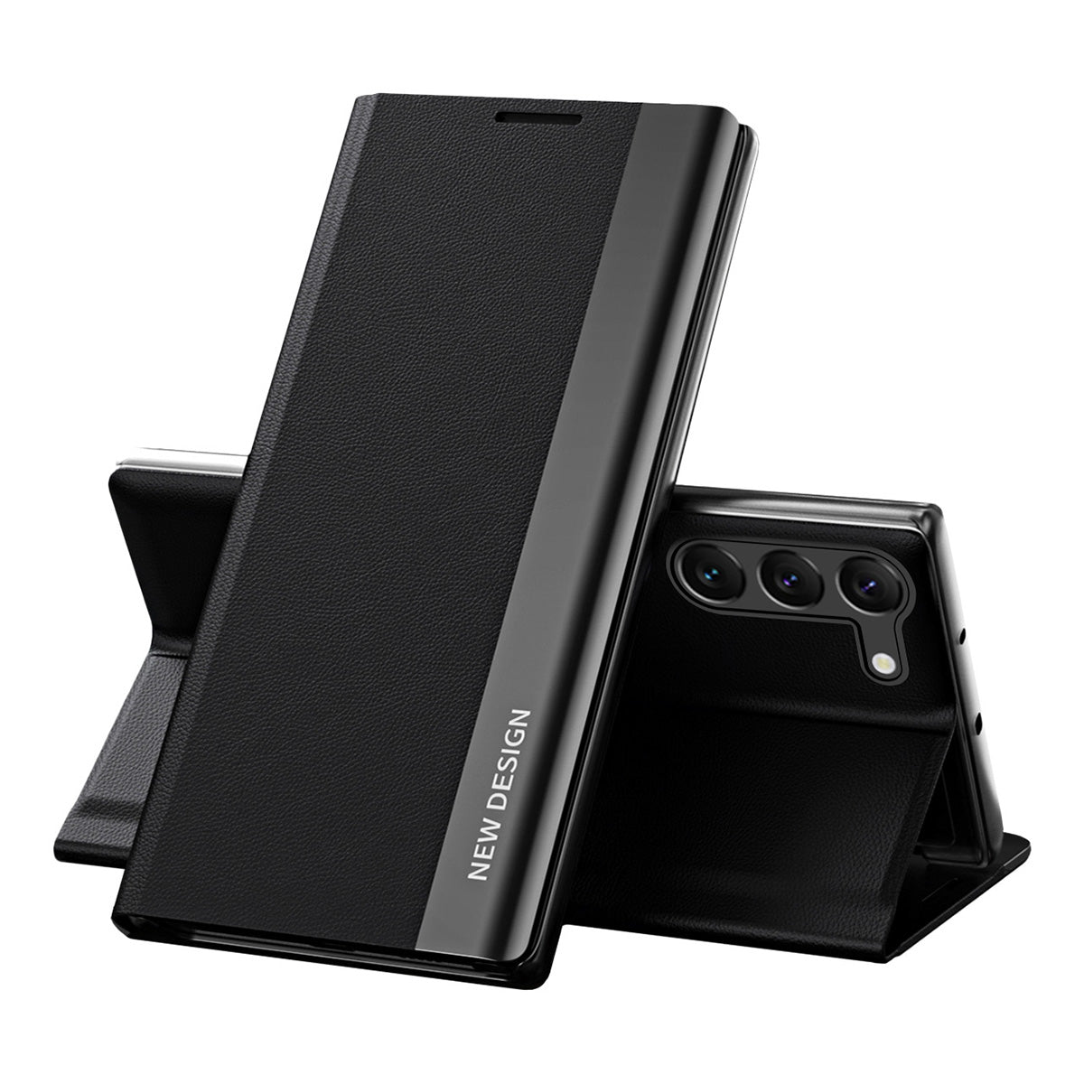 Sleep Case Pro dėklas Samsung Galaxy S23+ – juodas