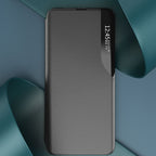 Eco Leather View Case dėklas Samsung Galaxy S23+ – raudonas