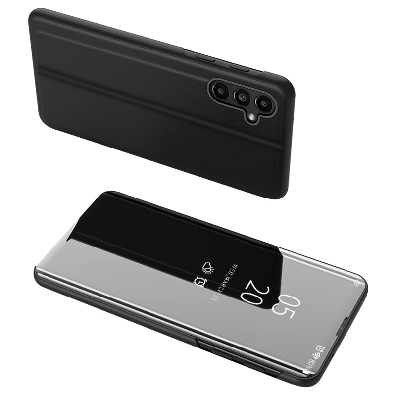 Samsung Galaxy A14 Clear View atverčiamas dėklas – juodas -- Samsung Galaxy A14