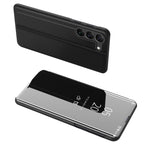 Clear View dėklas Samsung Galaxy S23+ – juodas