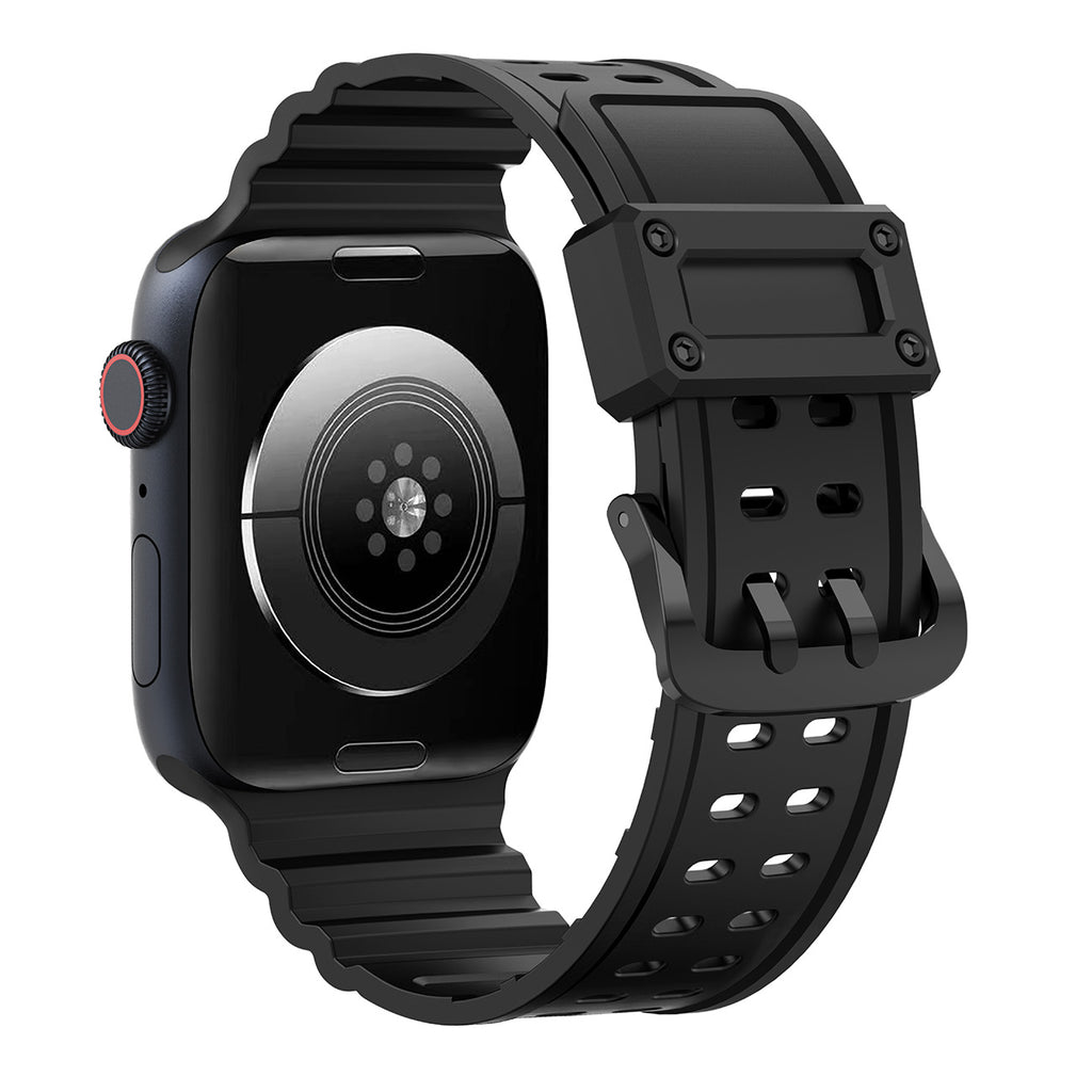 Strap Triple Protection dirželis Apple Watch 38 / 40 / 41 mm - juodas -- Apple Watch
