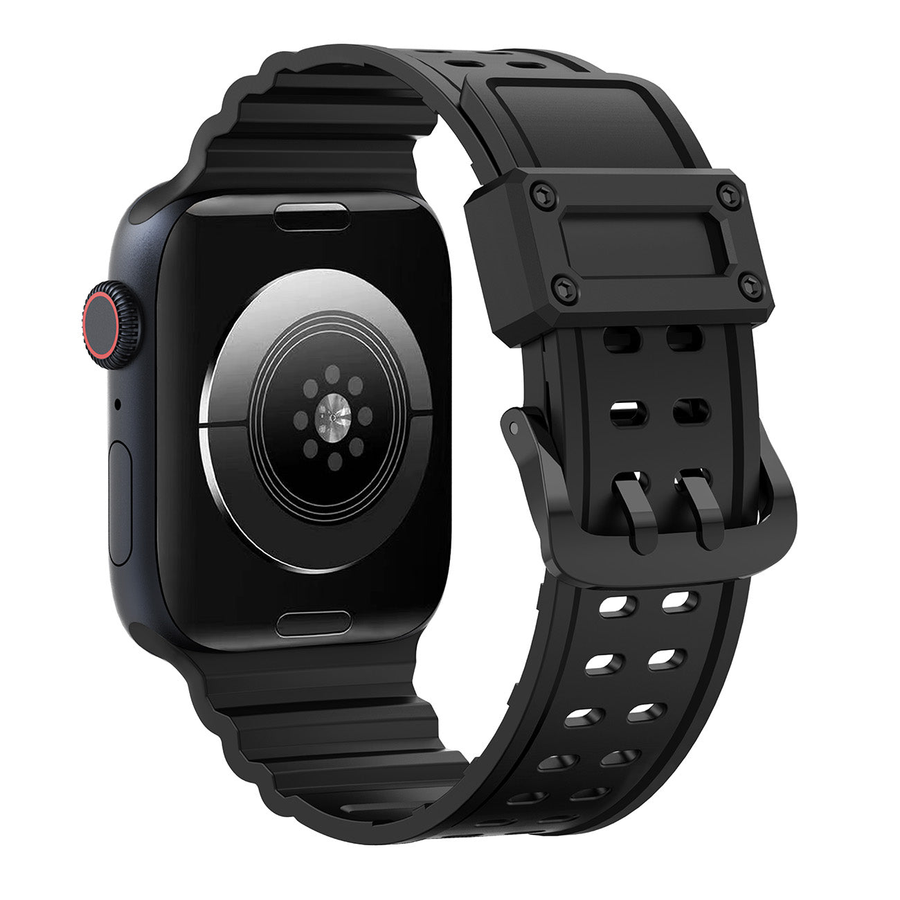 Strap Triple Protection dirželis Apple Watch 38 / 40 / 41 mm - juodas -- Apple Watch