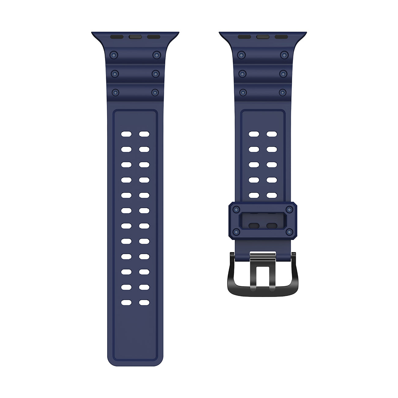 Strap Triple Protection dirželis Apple Watch 38 / 40 / 41 mm - tamsiai mėlynas -- Apple Watch