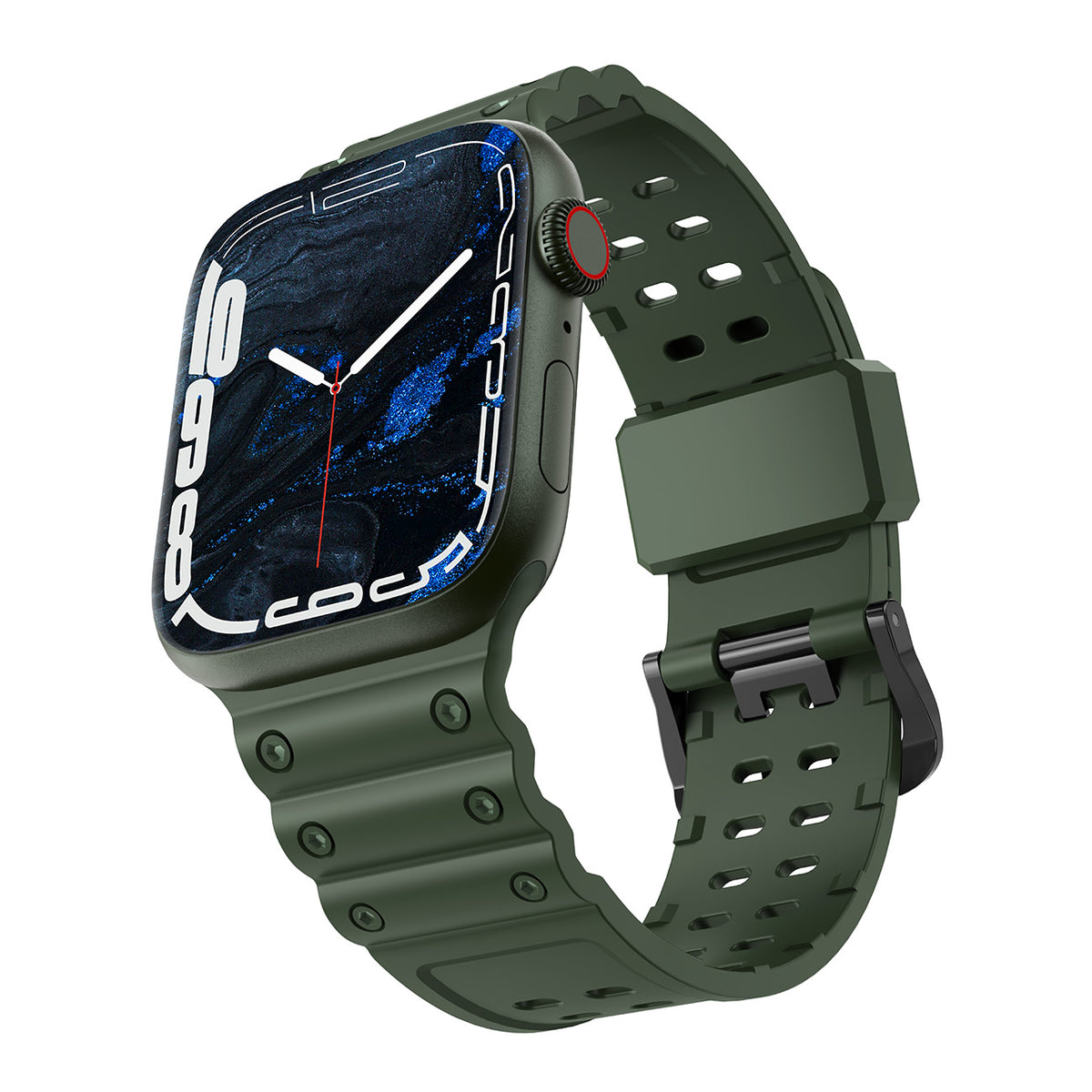 Strap Triple Protection dirželis Apple Watch 38 / 40 / 41 mm - žalias -- Apple Watch