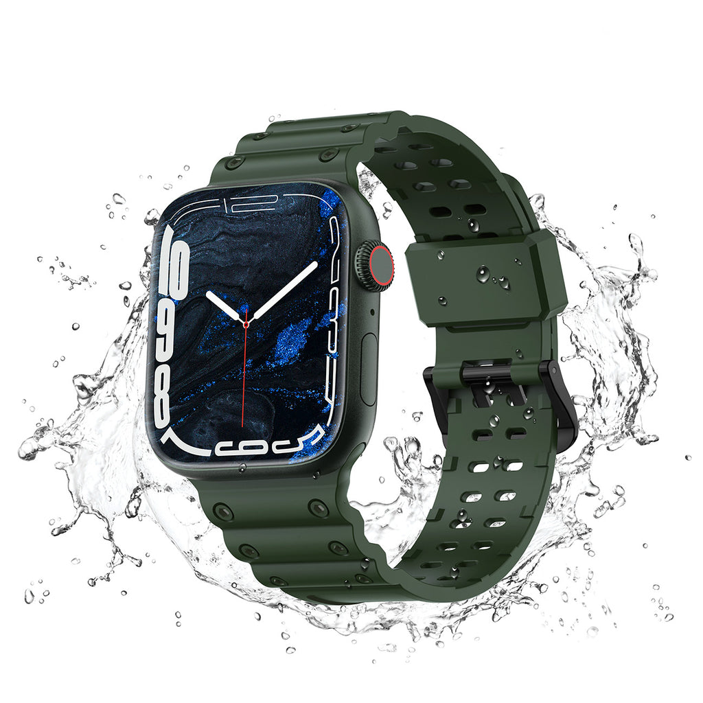 Strap Triple Protection dirželis Apple Watch 38 / 40 / 41 mm - žalias -- Apple Watch