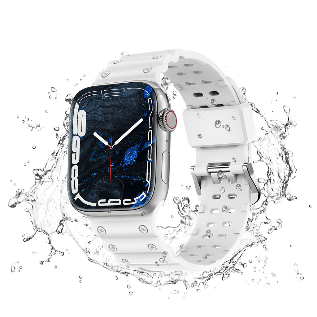 Strap Triple Protection dirželis Apple Watch 38 / 40 / 41 mm - baltas -- Apple Watch
