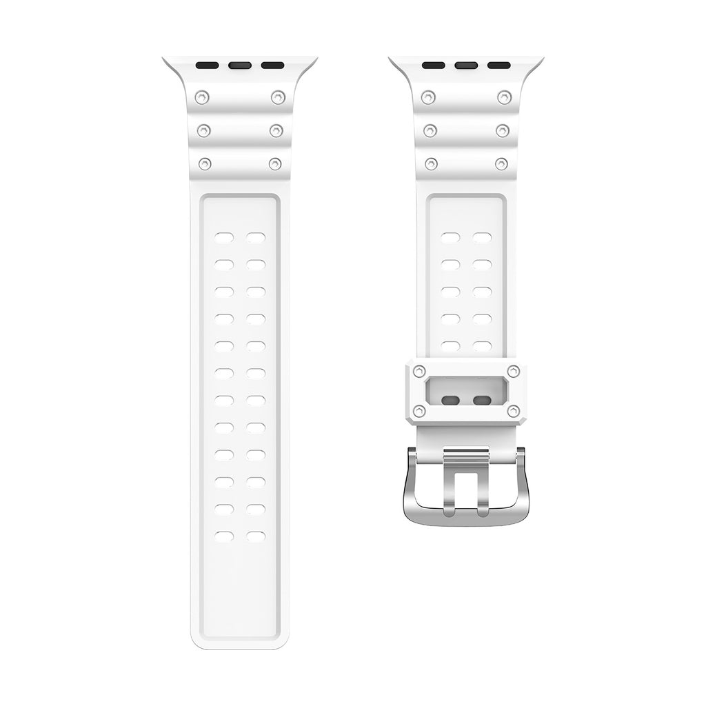 Strap Triple Protection dirželis Apple Watch 38 / 40 / 41 mm - baltas -- Apple Watch