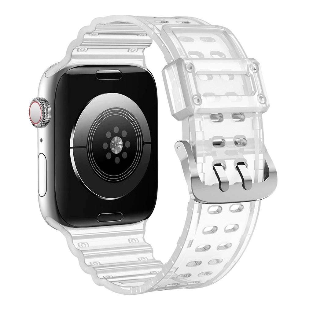 Strap Triple Protection dirželis Apple Watch 38 / 40 / 41 mm - skaidrus -- Apple Watch