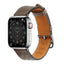 Strap Leather dirželis Apple Watch 38 / 40 / 41 mm - tamsiai rudas -- Apple Watch