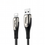 Joyroom Sharp Series S-M411 Laidas USB-A / Lightning 3A 1.2m su įkrovimo indikatoriumi - juodas