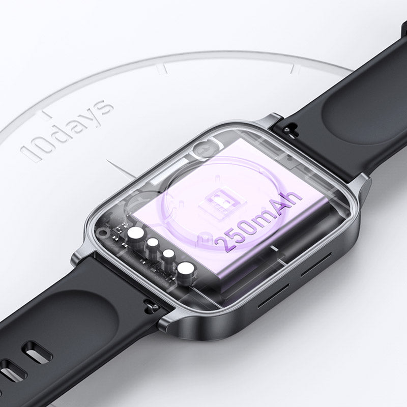 Joyroom Fit-Life JR-FT3 Pro išmanusis laikrodis su skambučių atsakymo funkcija / Bluetooth 5.1 / IP68 apsauga - pilkas --...