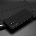 Dux Ducis Skin Pro atverčiamas dėklas Realme 10 5G/9i 5G – juodas -- Realme 10